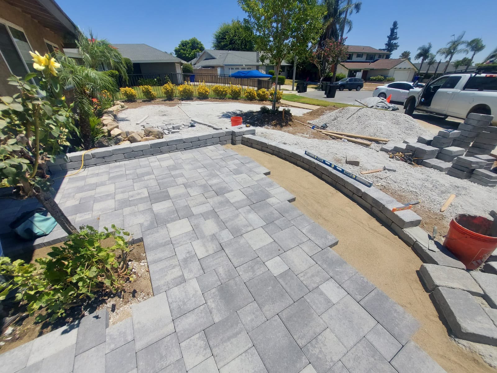 Rancho Cucamonga Energy-Efficient Front Yard before, photo 4